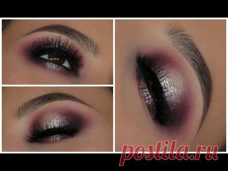 A Purple and Silver Spotlight Smokey Eye | Amys Makeup Box