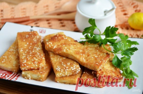 Жареный сыр - пошаговый рецепт с фото на Повар.ру