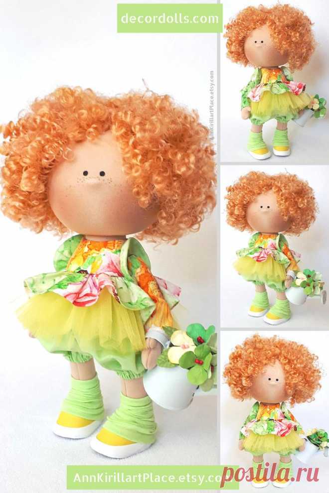 Tilda Art Doll Kids Doll Handmade Birthday Gift Doll | Etsy