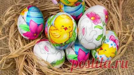 Как красить пасхальные яйца без красителей!! Как украшать праздничный стол на пасху!! Ловите идею! Оцените❤️❤️❤️