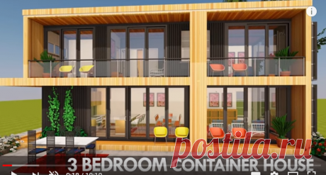 Amazing Shipping Container 3 Bedroom Prefab Home Design with Floor Plans By SHELTERMODE | MODBOX - YouTube
