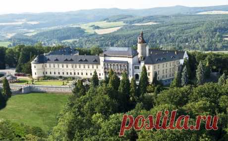 Замок Чехии: Збирог (Zbiroh),поездка на мой день рождения