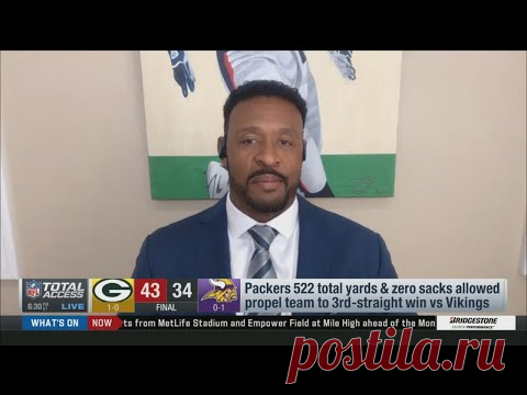 Willie McGinest "impressive" with Aaron Rodgers' insane performance in win vs Vikings