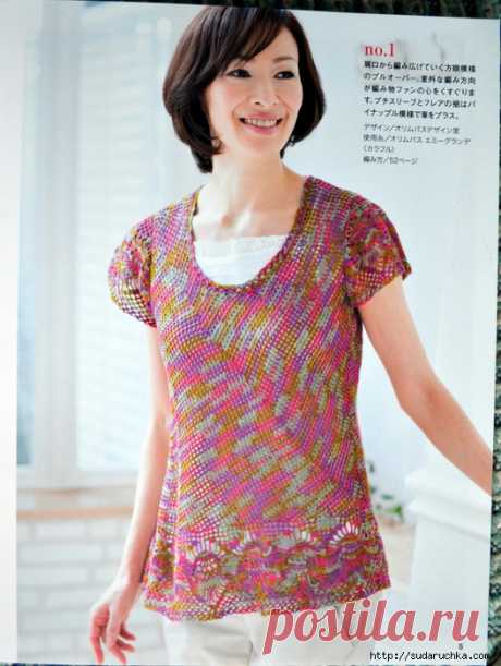 "Lets Knit Series № 80392". Японский журнал по вязанию.