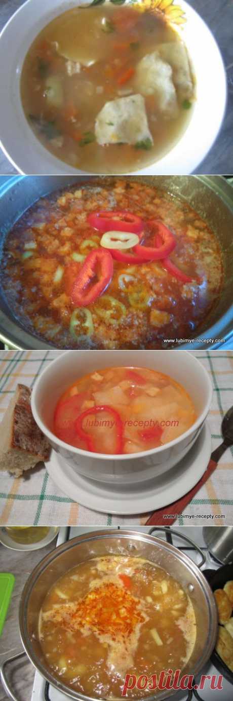 Венгерский суп Леббенч со шкварками | Любимые рецепты