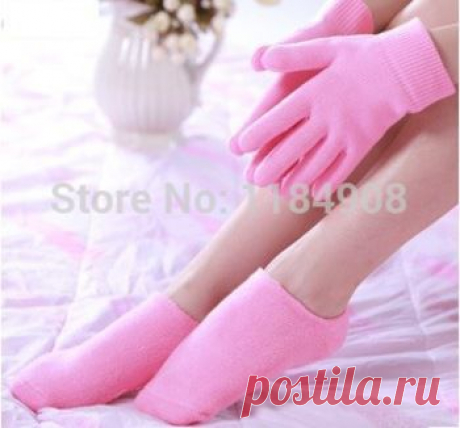 1 пара носков + 1 пара перчаток CPAM бесплатная доставка спа гель увлажняющие перчатки и носки, принадлежащий категории Ноги и относящийся к Красота и здоровье на сайте AliExpress.com | Alibaba Group