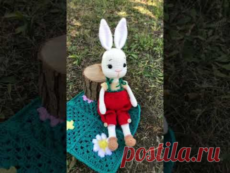 Funny bunny 🐰 #shorts #bunny #amigurumi #crochettoys #crochet
