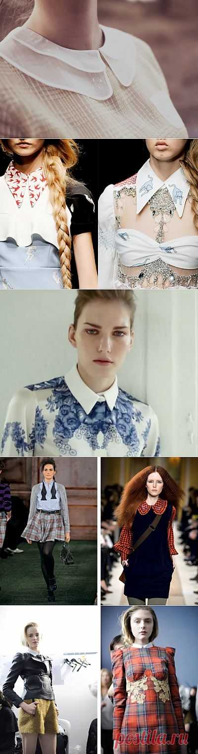 Белые (и не только) воротнички / Детали / Модный сайт о стильной переделке одежды и интерьера