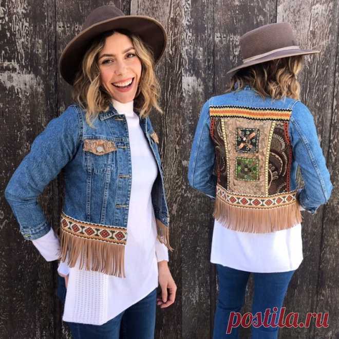 Jean Jackets I'd Snag In A Heartbeat: Painted, Patched, Embroidered, Etc — firefly+finch