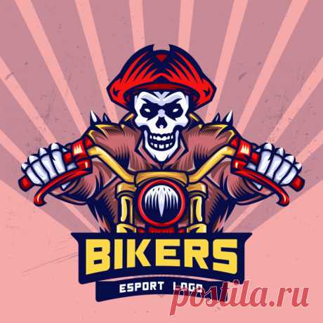 Пиратский Skull Bikers Esport Logo Design Более миллиона свободных векторов, PSD, фотографии и бесплатные иконки. Эксклюзивные халявы и все графические ресурсы, которые необходимые для ваших проектов