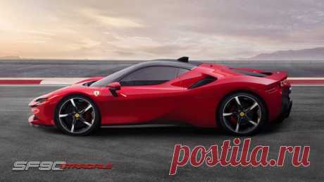 Ferrari SF90 Stradale 2019 - новое купе - цена, фото, технические характеристики, авто новинки 2018-2019 года