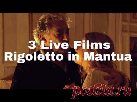 DVD Box - 3 Live Films - Rigoletto in Mantua (Placido Domingo, Zubin Mehta, Marco Bellocchio)