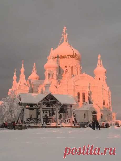 Белогорский монастырь в Пермском крае зимой!