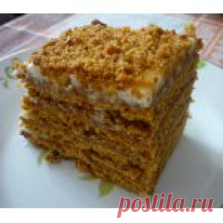Торт медовый "Ангарский" Кулинарный рецепт