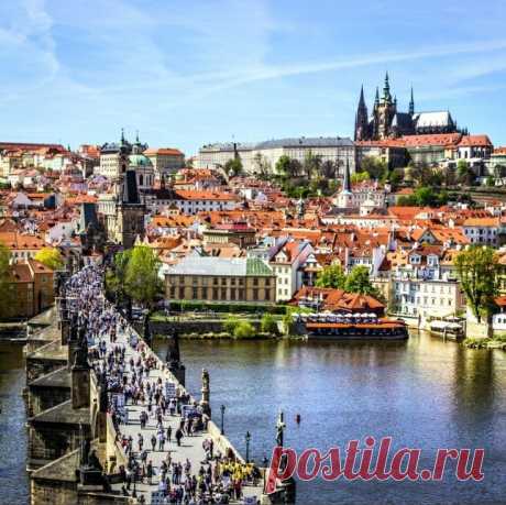 You could spend days venturing over Prague's bridges, walking along the Vltava River and exploring the cities neighborhoods, and would never... |  27 Pictures That Prove The Czech Republic Will Be The Most Beautiful … Pinterest