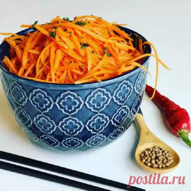Морковь по-корейски, 7 рецептов салата в домашних условиях