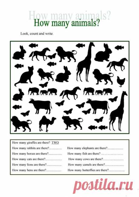 Animals worksheet - Free ESL printable worksheets made by teachers