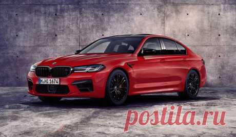 BMW M5 и M5 Competition 2021  характеристики