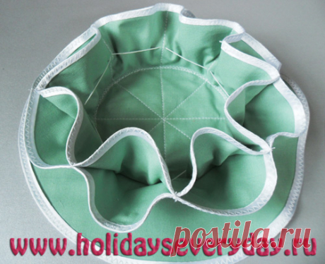 Подставка для пасхальных яиц из ткани | Праздник каждый день
