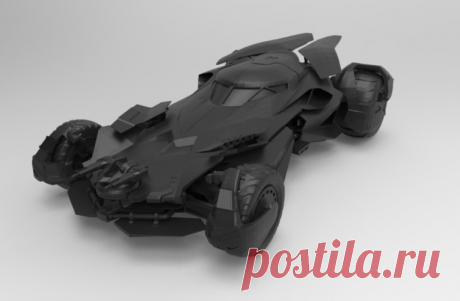 3D Printed batmobile dawn by john jonmes | Pinshape