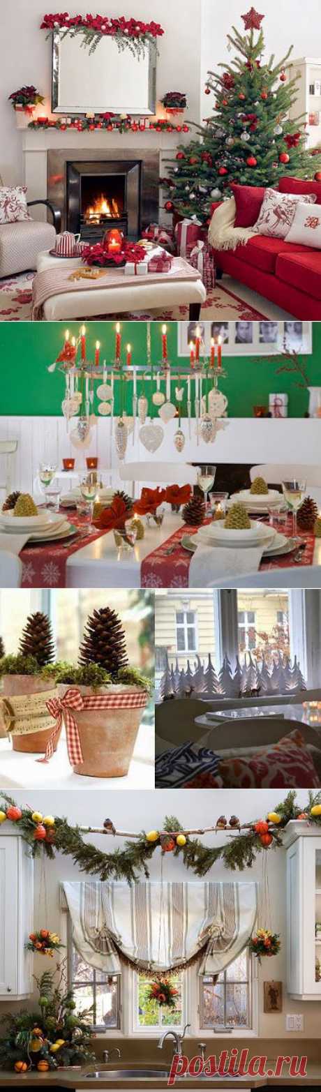 Рукотворные штучки: Идеи новогоднего декора жилья и блюд.