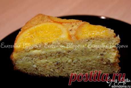 Апельсиновый торт с лимонно-апельсиновым кремом пользователя Ketty.