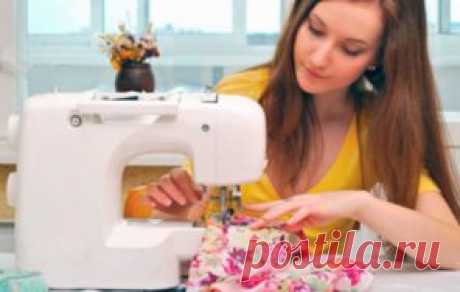 ИГОЛКА С НИТОЧКОЙ. Уроки шитья на швейной машинке: советы новичкам