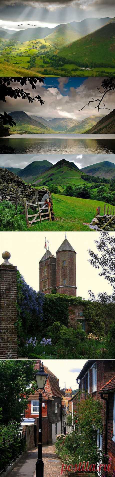 Английский прованс. География в картинках - графство Cumbria.