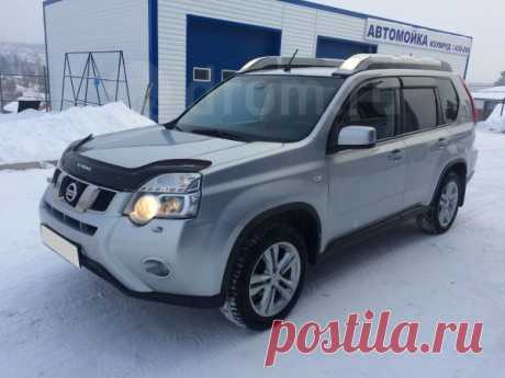 Nissan X-Trail 2012 год в Иркутске, Рейлинги с фарами дальнего света на крыше, пробег 95тыс.км, полный привод, 2.5 литра, автомат at, бу, левый руль