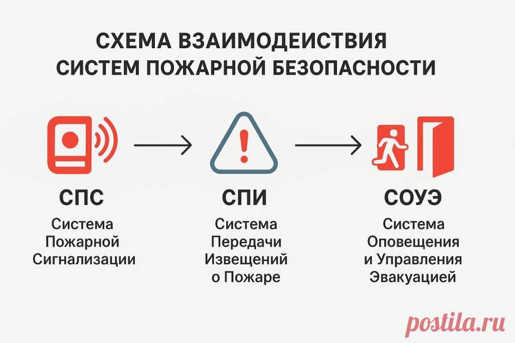 🔥 СПС и СОУЭ — ключ к современной пожарной безопасности! 🚨 Раннее обнаружение, ⚡ быстрое оповещение и 🏃‍♂️ безопасная эвакуация. Защищаем жизнь и имущество! 🛡️