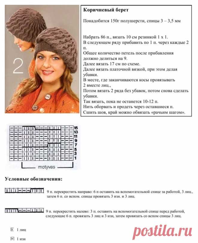 шапки вязанные спицами со схемами и описанием новые модели: 2 тыс изображений найдено в Яндекс.Картинках Просматривайте этот и другие пины на доске Вязание пользователя Ольга.
Теги