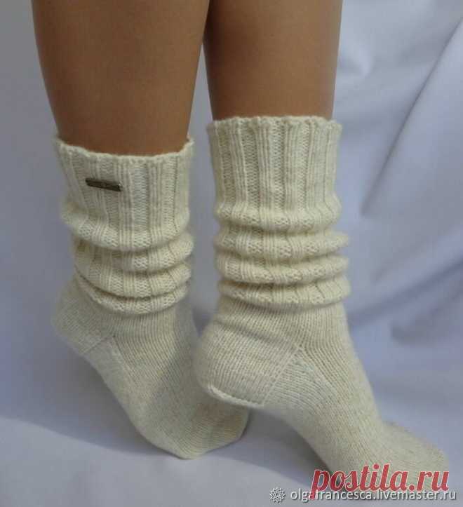 Простые носочки, которыми вы будете любоваться каждый день | Вязание-блог ✅ | Пульс Mail.ru