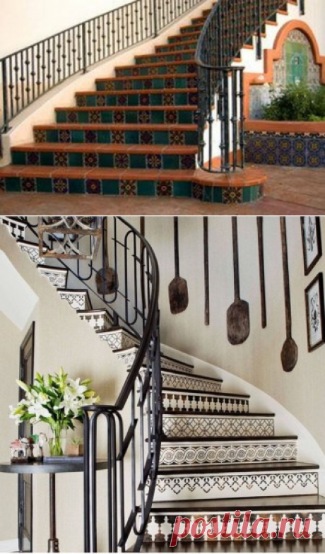 30+ Beautiful Tiled Stairs Designs for Your House - TRENDECORS