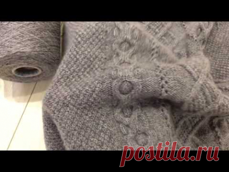 Что на спицах - кашемировый свитер из Loro Piana (вязание спицами)