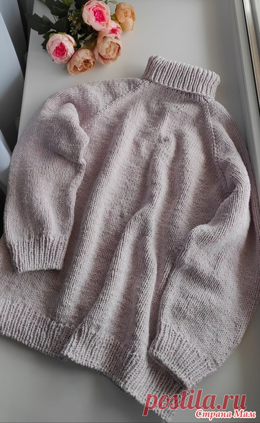Тёплый свитер для девочки - Вязание - Страна Мам