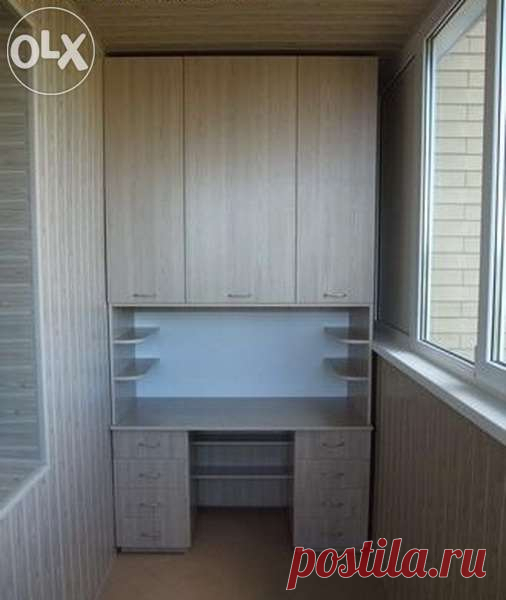 Шкафы и системы хранения на балкон