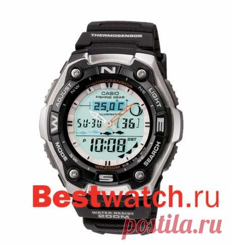 Casio AQW-101-1A - купить мужские наручные часы в Bestwatch.ru