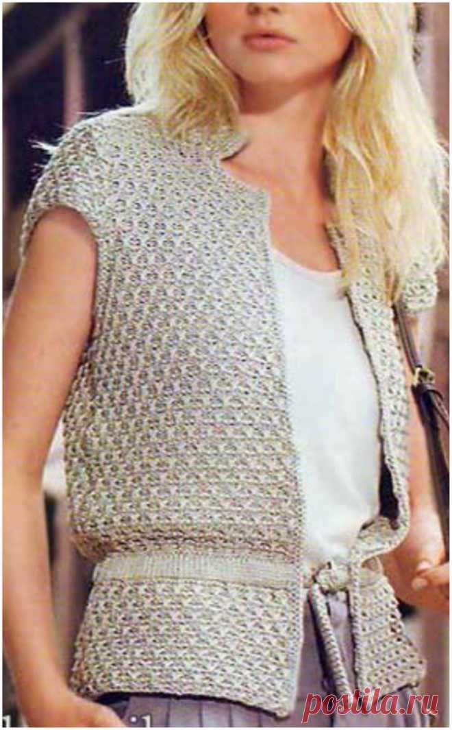 STYLISH KNITTED VEST FOR WOMEN