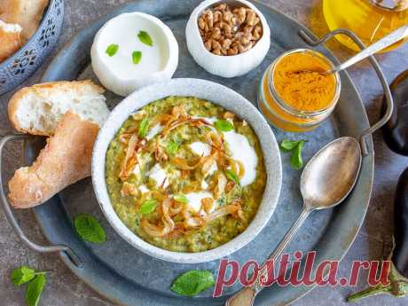 Рецепт кашк бадемжана - персидского баклажанового дипа с фото пошагово на Вкусном Блоге