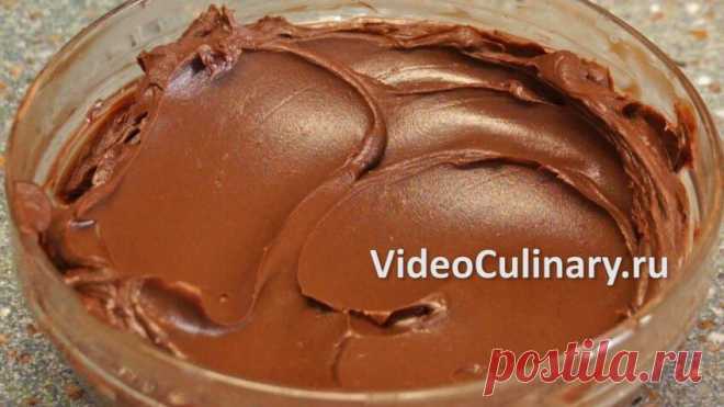Простой шоколадный крем Ганаш - Рецепт Бабушки Эммы