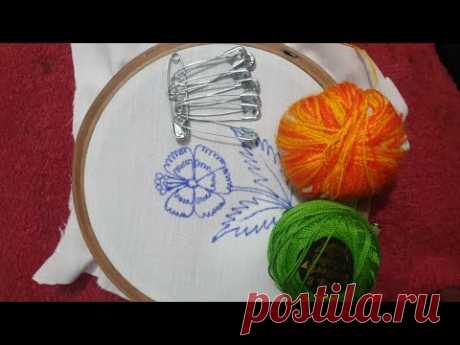 Hand Embroidery Safety Pin 2020 new Amazing Trick Hand Flower Wool Thread