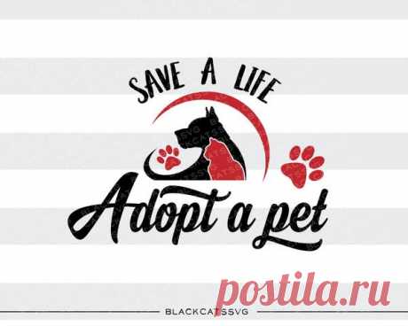 Save a life, adopt a pet -  SVG file Cutting File Clipart in Svg, Eps, Dxf, Png for Cricut & Silhouette - Bloodhound  svg Save a life, adopt a pet -- SVG file This is not a vinyl, the file contains only digital files, and no material items will be shipped. This is a digital download of a word art vinyl decal cutting file, which can be imported to a number of paper crafting programs like Cricut Explore, Silhouette and some other cutting ma