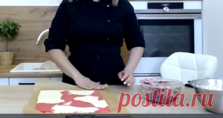 (745) Мастер-класс Рулет "Вишневый пломбир"