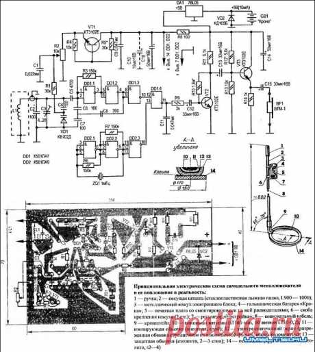 Металлоискатель своими руками » Самоделки своими руками - сделай сам