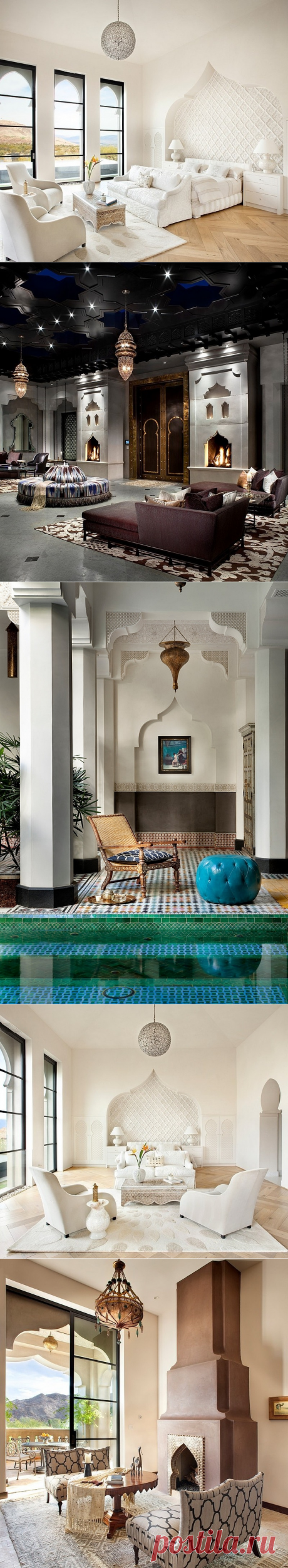 A Taste of Morocco: Stunning house in California has Moroccan themed construction and interior design