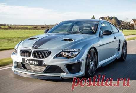 Прокачанный в хлам BMW M6 G-Power Hurricane CS Ultimate 1001 л.с., 375 км\ч, 4,3 сек. 800 000 $