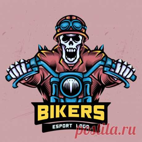 Skull Bikers Esport Logo Design Более миллиона свободных векторов, PSD, фотографии и бесплатные иконки. Эксклюзивные халявы и все графические ресурсы, которые необходимые для ваших проектов