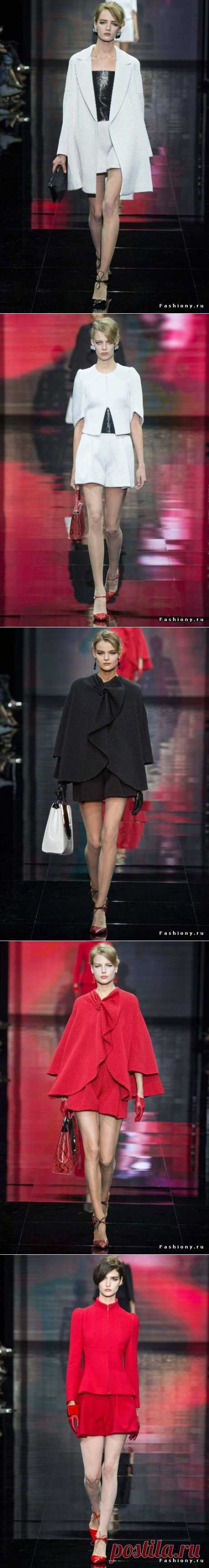 Armani Prive Haute Couture Осень-Зима 2014-2015