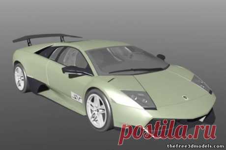 Lamborghini Murcielago LP670 Free 3D Model - .3ds .obj .max .mb .lwo - Free3D