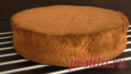 Шифоновый бисквит для торта — 9 рецептов с фото пошагово